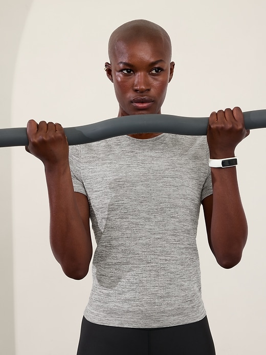 Image number 5 showing, In Motion Seamless Heather Tee