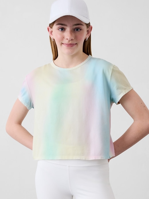Image number 1 showing, Athleta Girl Right Moves Relaxed Tee