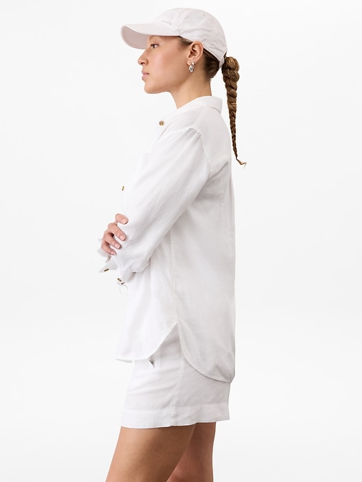 Image number 8 showing, Retreat Linen Top